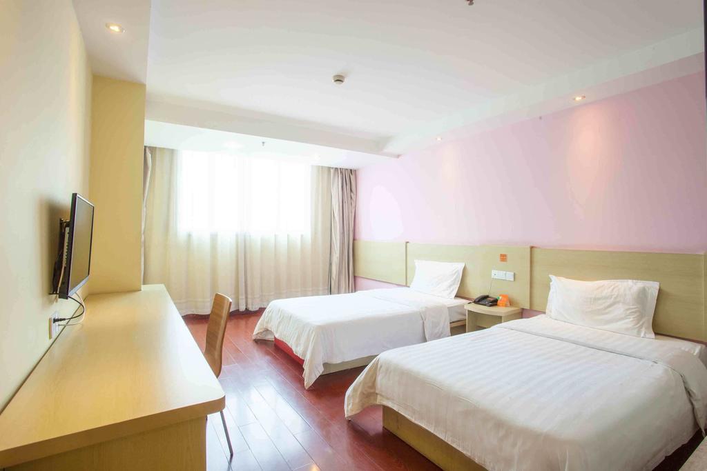 7Days Inn Changsha Xiangjiazhong Road Kaifu Temple Rom bilde