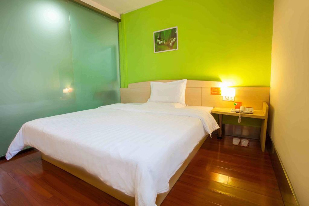 7Days Inn Changsha Xiangjiazhong Road Kaifu Temple Rom bilde