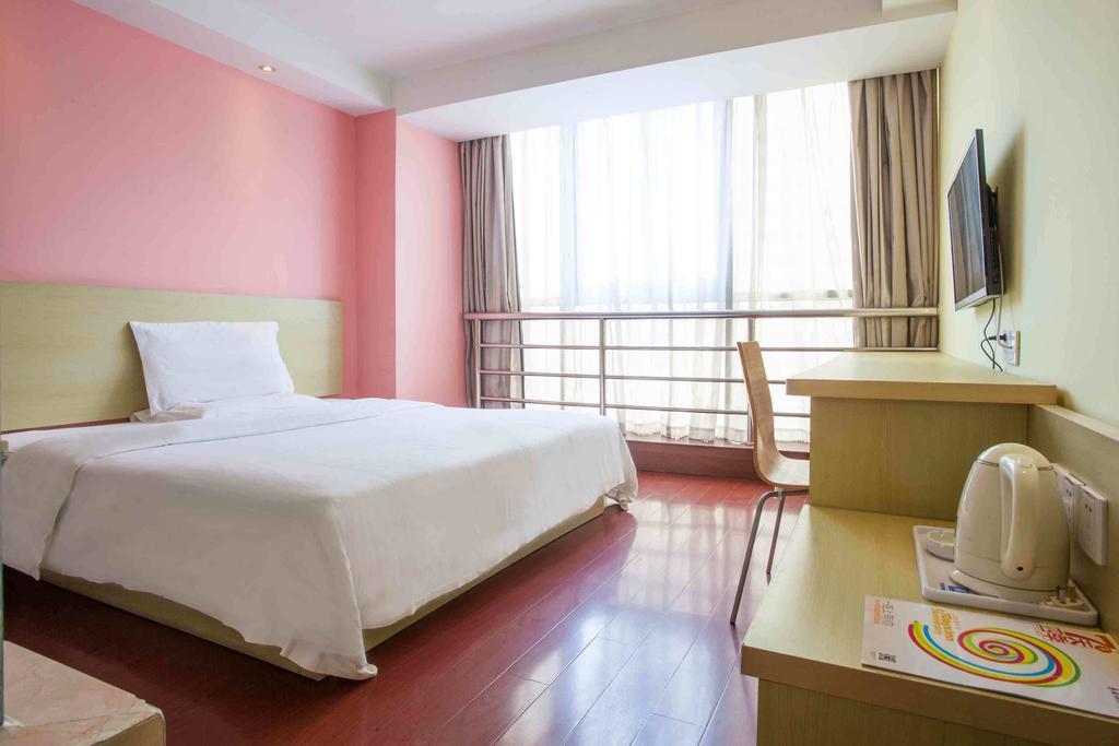 7Days Inn Changsha Xiangjiazhong Road Kaifu Temple Rom bilde